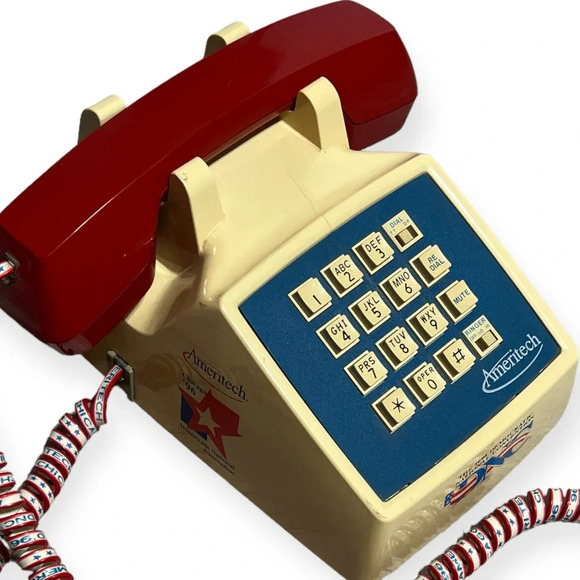 Vintage 1996 Chicago Democratic National Convention DNC phone bank telephone - Picture 5 of 11